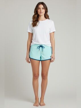 The North Face Women’s Chicha Boardie Swim Shorts // Blue // 8